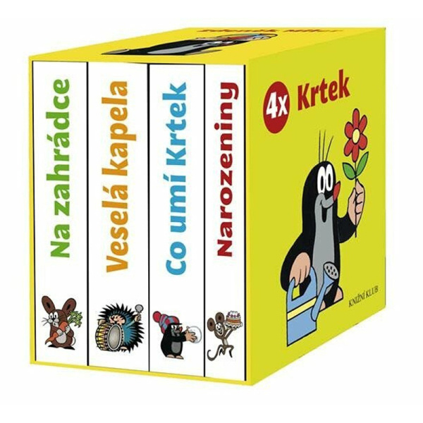 4x Krtek (komplet v krabičce)