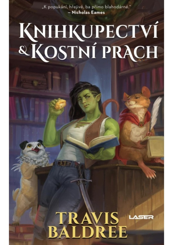 Knihkupectví a kostní prach - Travis Baldree