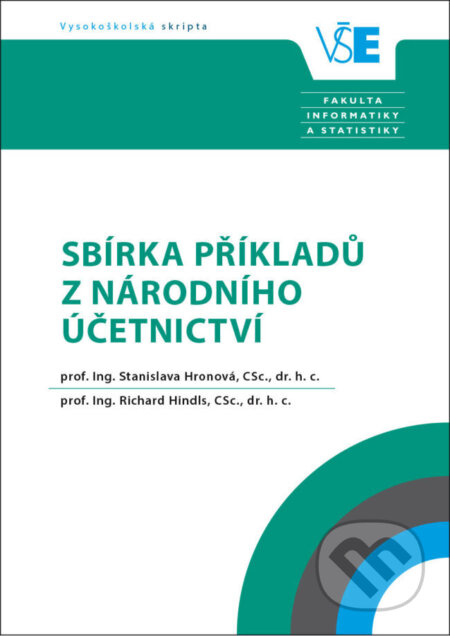 Sbírka příkladů z národního účetnictví - Stanislava Hronová - kniha z kategorie Účetnictví a daně
