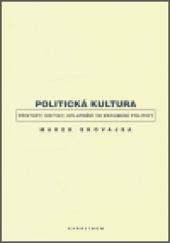 Politická kultura (poškozená) - Marek Skovajsa
