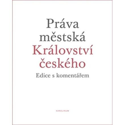 Práva městská Království českého