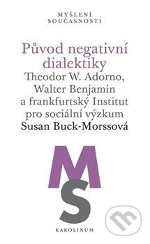 Původ negativní dialektiky (Theodor W. Adorno, Walter Benjamin a frankfurtský Institut pro sociální výzkum) - kniha z kategorie Filozofie