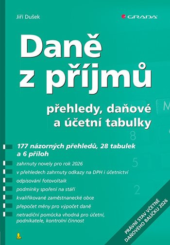 Daně z příjmů (2026) -  Jiří Dušek
