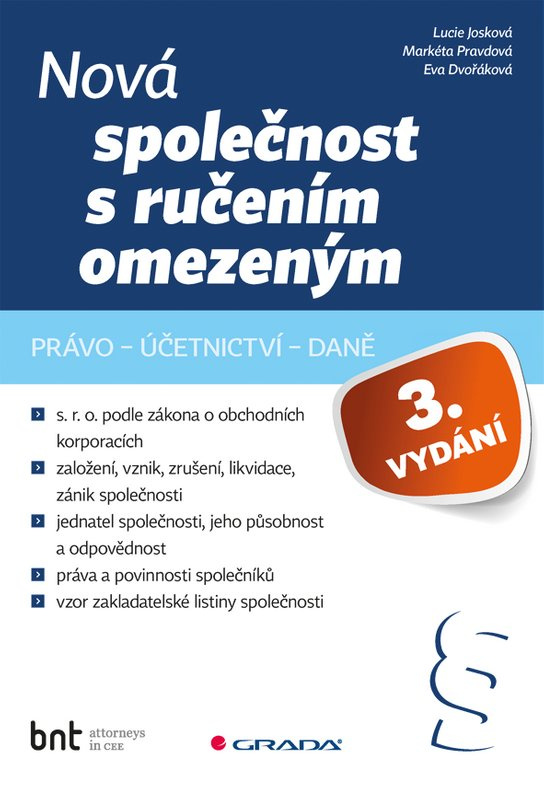 Nová společnost s ručením omezeným - 3. vydání -  Markéta Pravdová