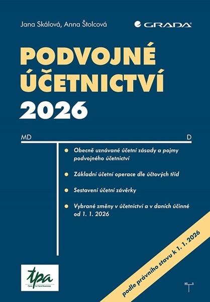 Kniha: Podvojné účetnictví 2026 od Skálová Jana