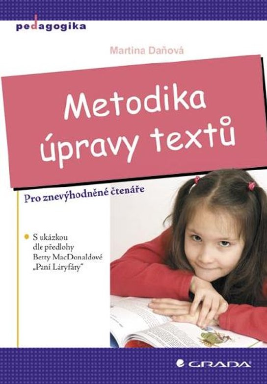 E-kniha: Metodika úpravy textů od Daňová Martina