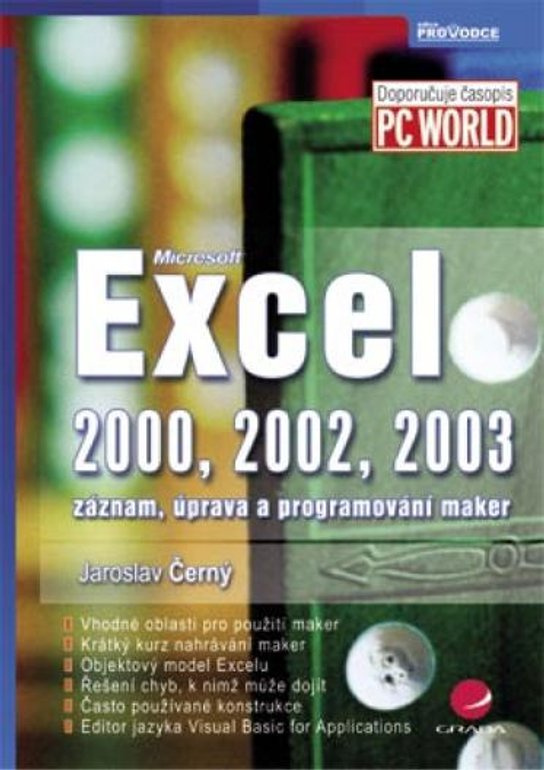E-kniha: Excel 2000, 2002, 2003 od Černý Matouš