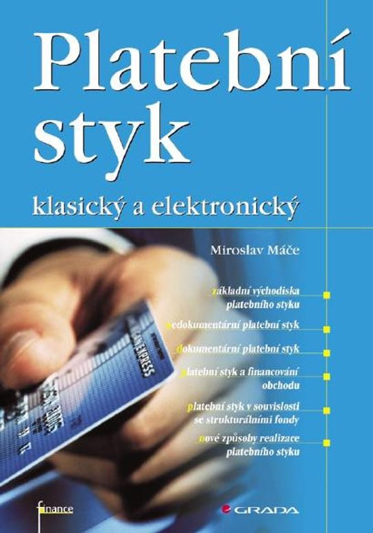 E-kniha: Platební styk od Máče Miroslav