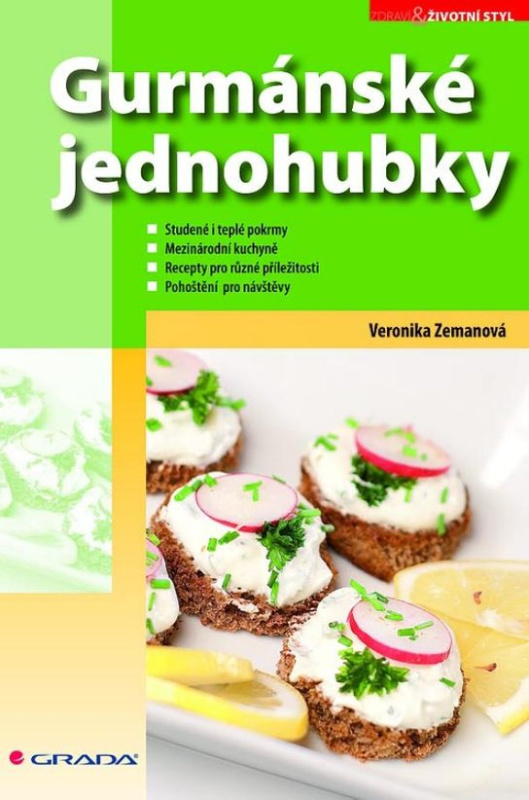 E-kniha: Gurmánské jednohubky od Zemanová Veronika