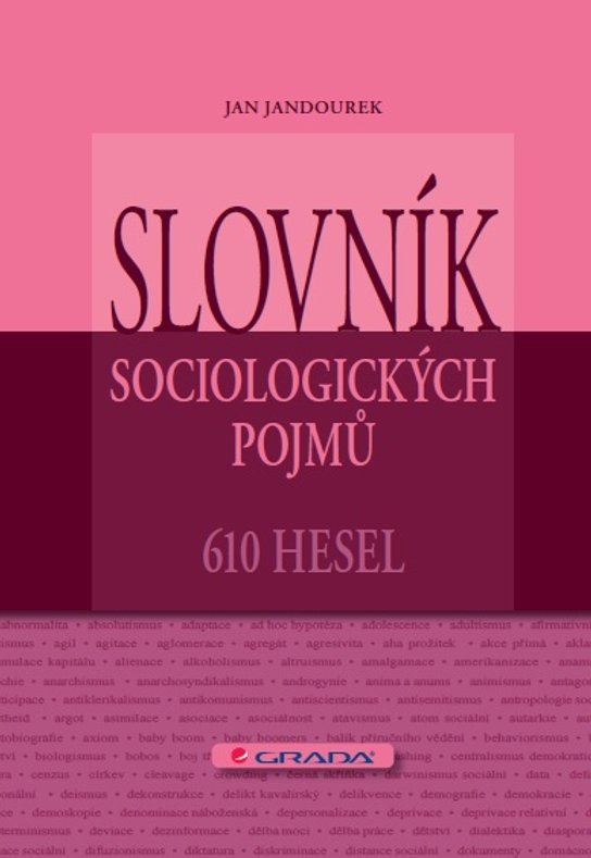 Slovník sociologických pojmů -  Jan Jandourek