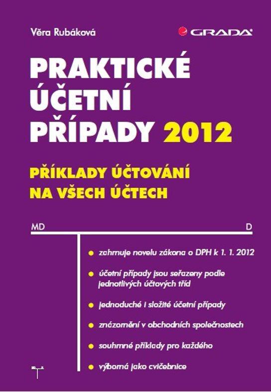E-kniha: Praktické účetní případy 2012 od Rubáková Věra