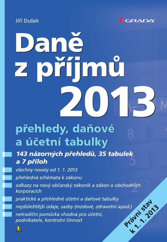 E-kniha: Daně z příjmů 2013 od Dušek Jiří