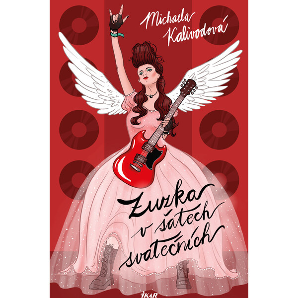 Zuzka v šatech svátečních