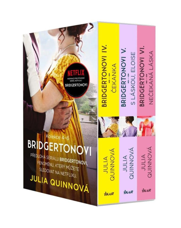 Bridgertonovi (4-6) - komplet Euromedia Group, a.s.