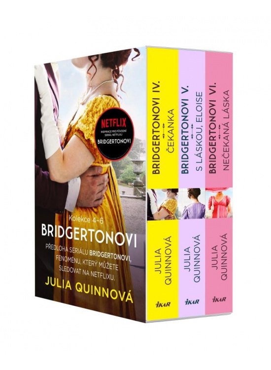 Bridgertonovi (4-6) - komplet Euromedia Group, a.s.