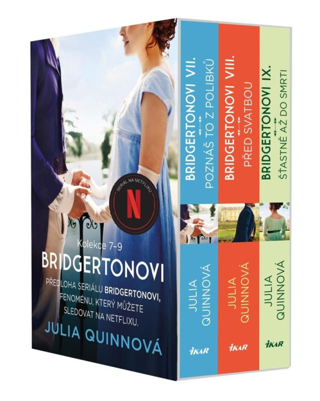 Bridgertonovi (7-9) - komplet Euromedia Group, a.s.