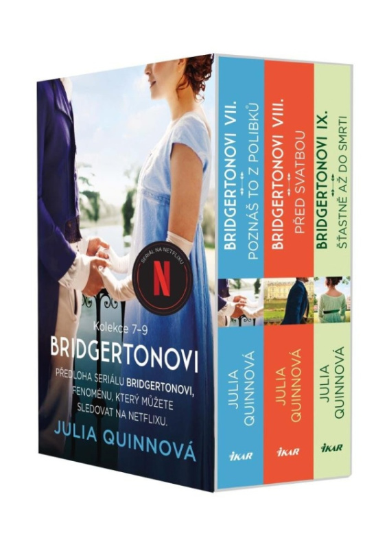 Bridgertonovi (7-9) - komplet Euromedia Group, a.s.