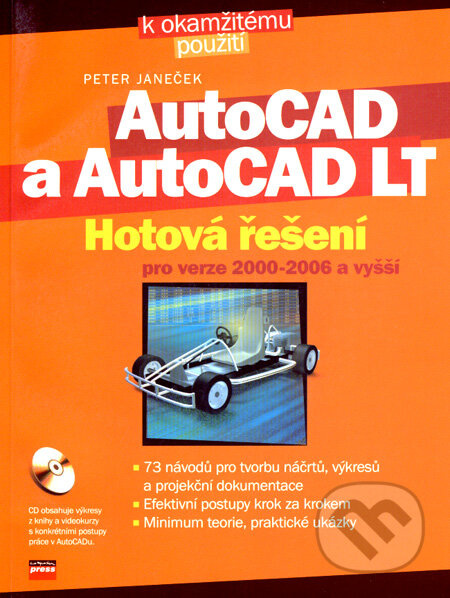 AutoCAD a AutoCAD LT - Petr Janeček - kniha z kategorie Multimédia