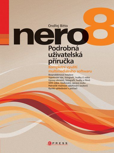 Nero 8 - Podrobná uživatelská příručka