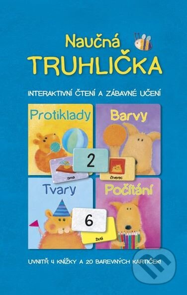 Naučná truhlička (Protiklady, barvy, tvary a počítání) - kniha z kategorie Pro děti