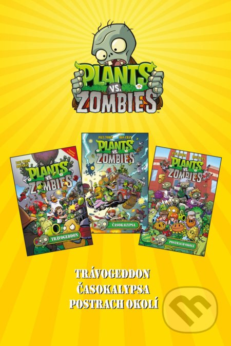 Plants vs. Zombies BOX žlutý Computer Press