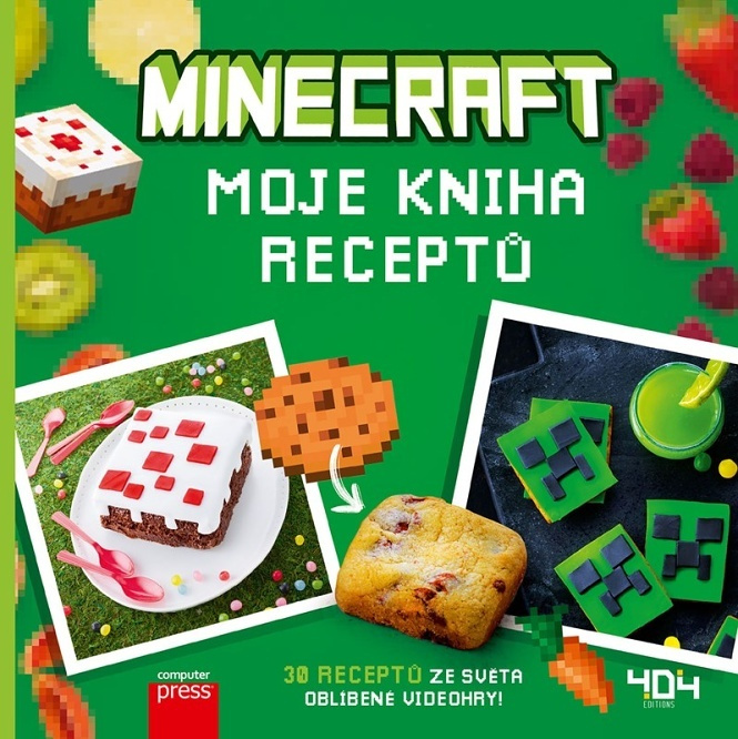 Minecraft: moje kniha receptů (30 receptů ze světa oblíbené videohry!) - kniha z kategorie Kuchařky