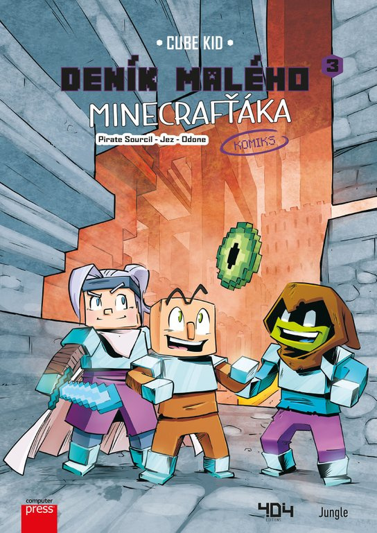 Deník malého Minecrafťáka: komiks 3 -  Cube Kid