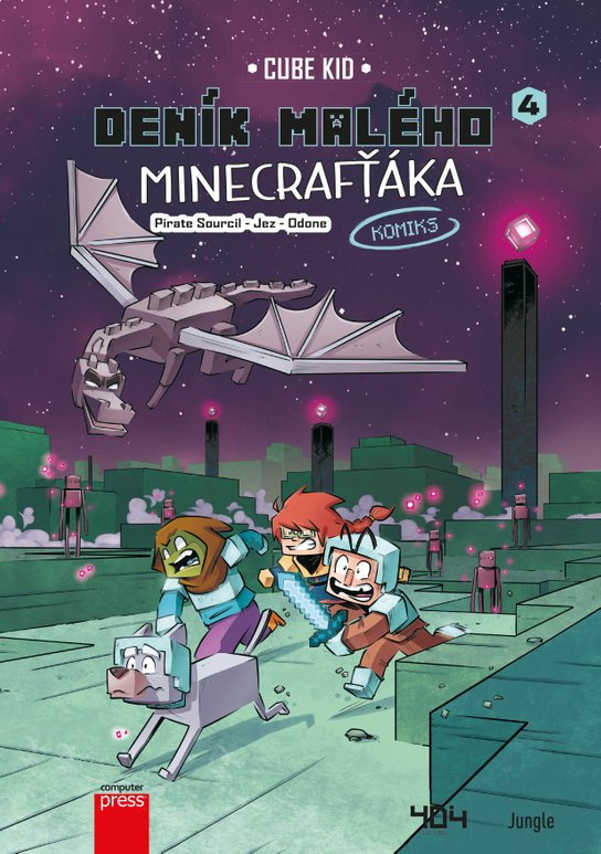 Deník malého Minecrafťáka: komiks 4 -  Cube Kid