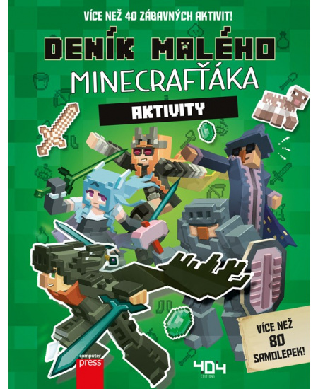 Deník malého Minecrafťáka: Aktivity - Cube Kid