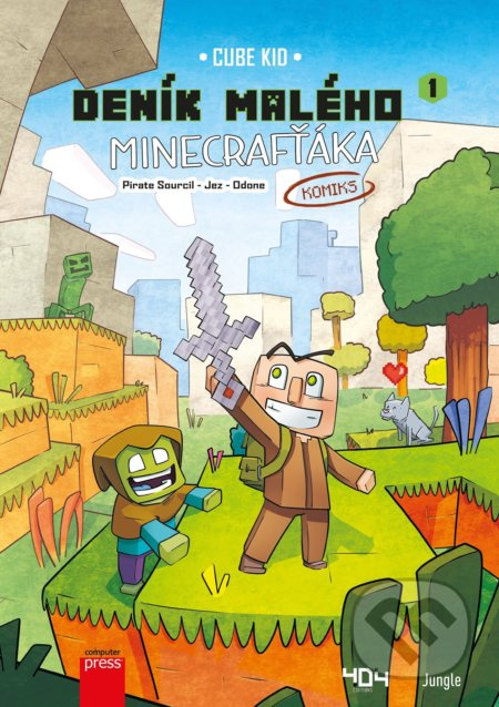 Deník malého Minecrafťáka: komiks - Cube Kid, Pirate Sourcil