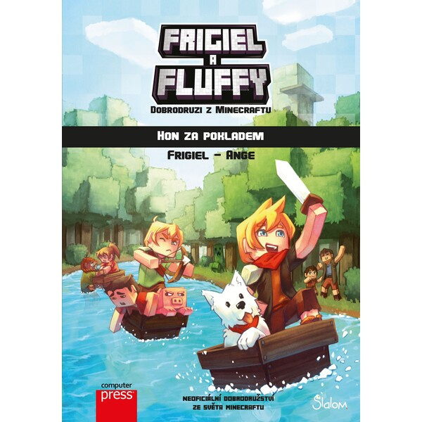 Frigiel a Fluffy - dobrodruzi z Minecraftu: hon za pokladem Computer Press