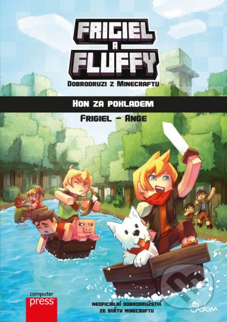 Frigiel a Fluffy - dobrodruzi z Minecraftu: hon za pokladem Computer Press