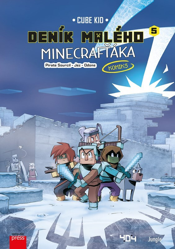 Deník malého Minecrafťáka: komiks 5 - Pirate Sourcil, Cube Kid