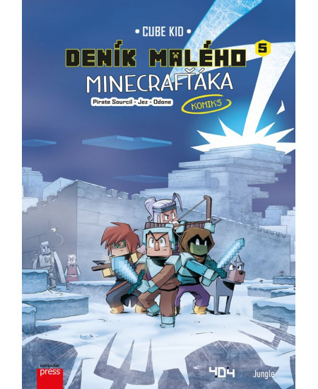 Deník malého Minecrafťáka: komiks 5 - Pirate Sourcil, Cube Kid