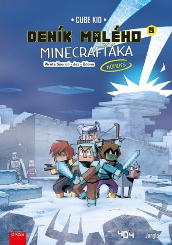 Deník malého Minecrafťáka: komiks 5 - Pirate Sourcil, Cube Kid