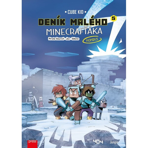 Deník malého Minecrafťáka: komiks 5 - Pirate Sourcil, Cube Kid