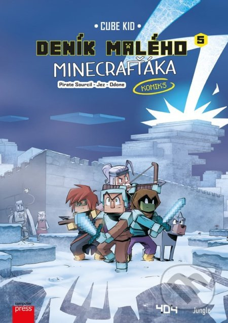 Deník malého Minecrafťáka: komiks 5 - Pirate Sourcil, Cube Kid