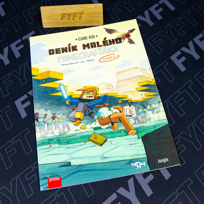 Deník malého Minecrafťáka: komiks 6 - Velké problémy - Cube Kid, Pirate Sourcil