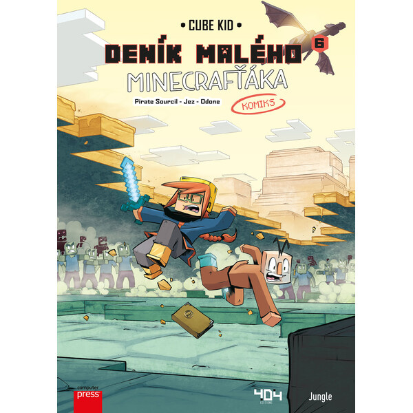 Deník malého Minecrafťáka: komiks 6 - Velké problémy - Cube Kid, Pirate Sourcil