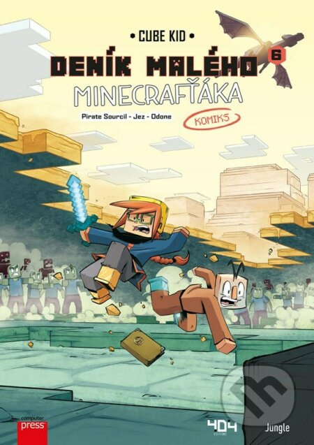 Deník malého Minecrafťáka: komiks 6 - Velké problémy - Cube Kid, Pirate Sourcil