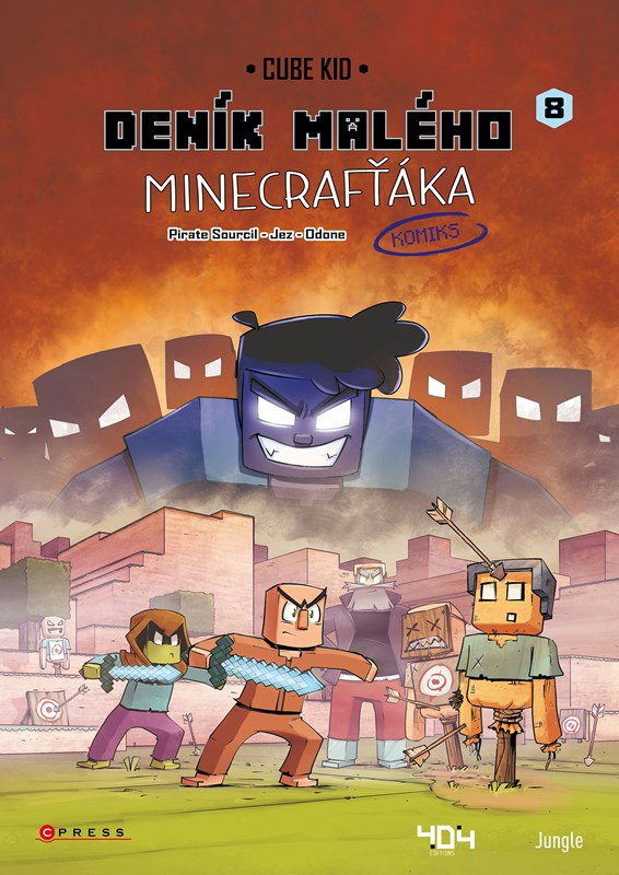 Deník malého Minecrafťáka: komiks 8 (Herobrine, už jdeme!)