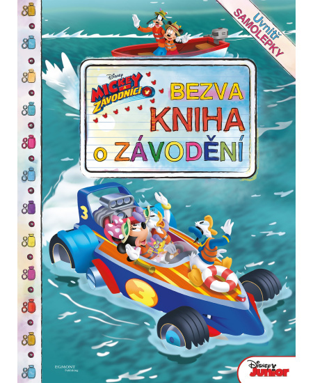 Mickey a závodníci - Bezva kniha o závodění EGMONT