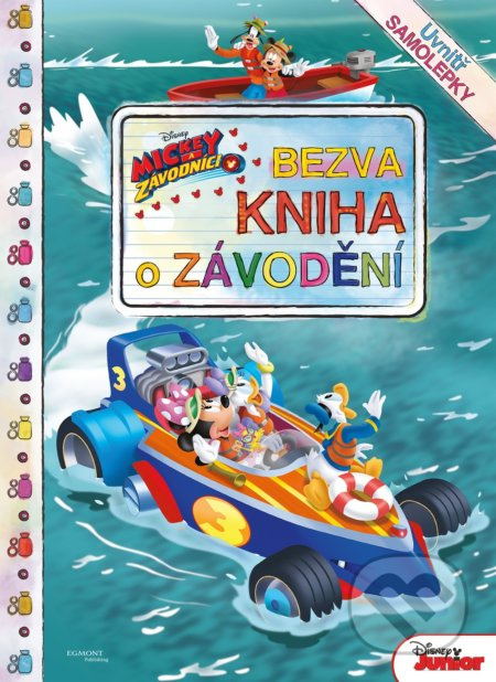 Mickey a závodníci - Bezva kniha o závodění EGMONT