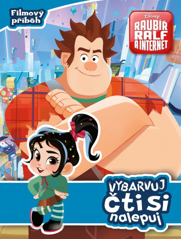 Raubíř Ralf  Vybarvuj, čti si, nalepuj