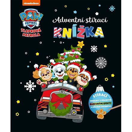 Tlapková patrola - Adventní stírací knížka - kolektiv