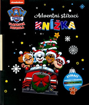 Tlapková patrola - Adventní stírací knížka - kolektiv