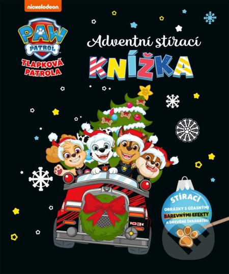 Tlapková patrola - Adventní stírací knížka - kolektiv