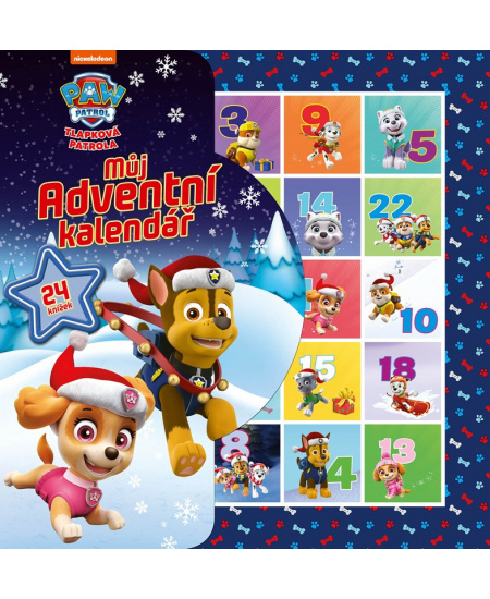 Tlapková patrola - Můj adventní kalendář  EGMONT