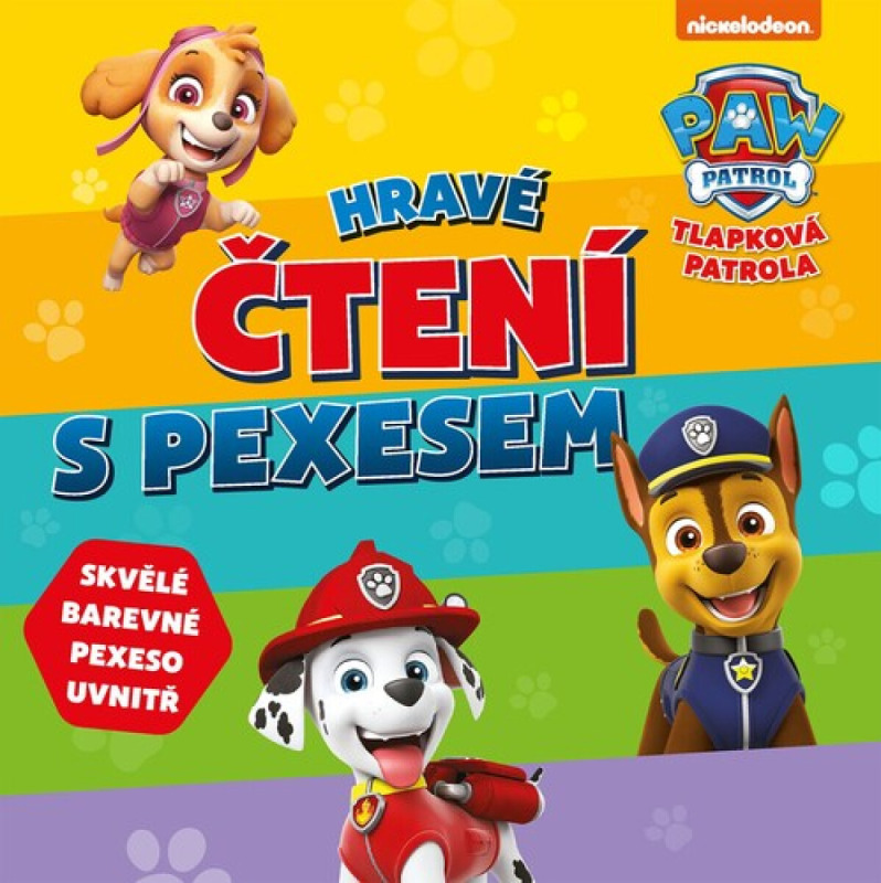 Tlapková patrola - Hravé čtení s pexesem EGMONT