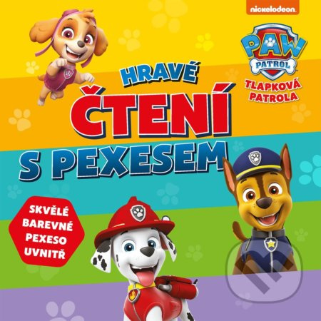 Tlapková patrola - Hravé čtení s pexesem EGMONT